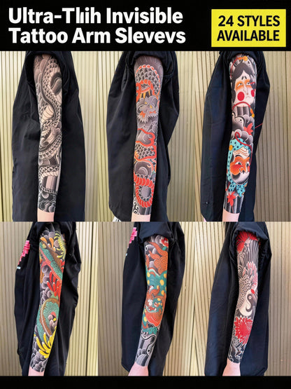 Ultra Light Tattoo Arm Sleeve High ElasticitySeamless Original Designer Collection