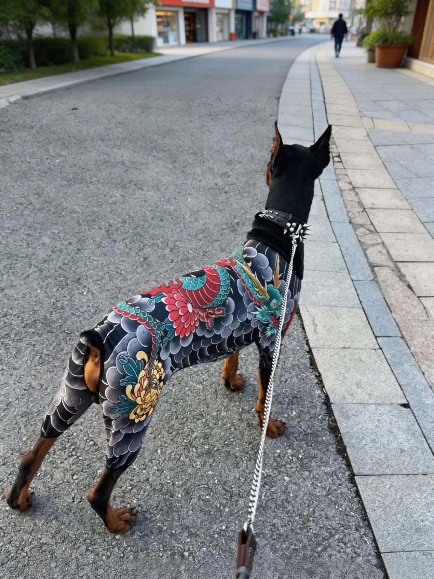 Funny Pet Tattoo Shirt for Cats & Dogs – Personalized Humor Four-Leg T-Shirt, Soft & Comfortable Pet Outfit