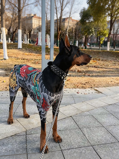 Funny Pet Tattoo Shirt for Cats & Dogs – Personalized Humor Four-Leg T-Shirt, Soft & Comfortable Pet Outfit