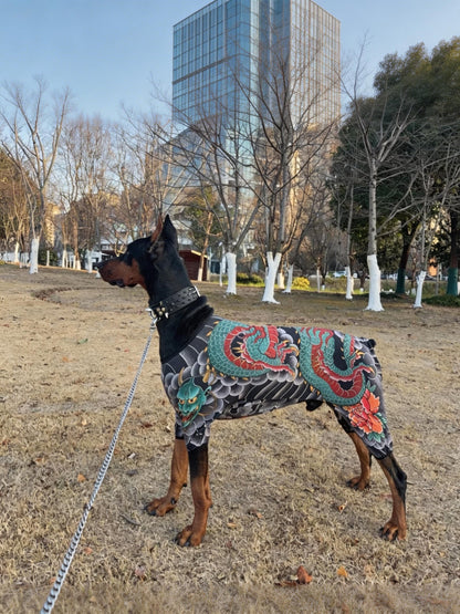 Funny Pet Tattoo Shirt for Cats & Dogs – Personalized Humor Four-Leg T-Shirt, Soft & Comfortable Pet Outfit